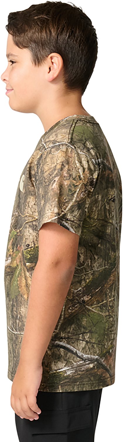 Carhartt Boys' Short Sleeve Camo T-Shirt - view number 3