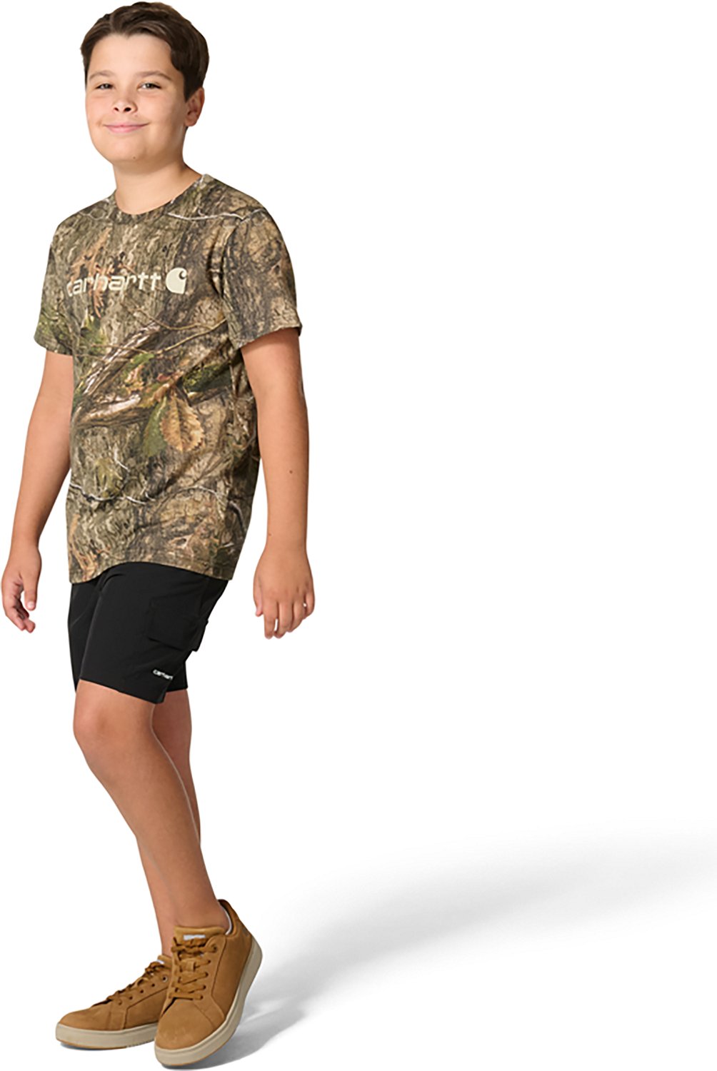 Carhartt Boys' Short Sleeve Camo T-Shirt - view number 4