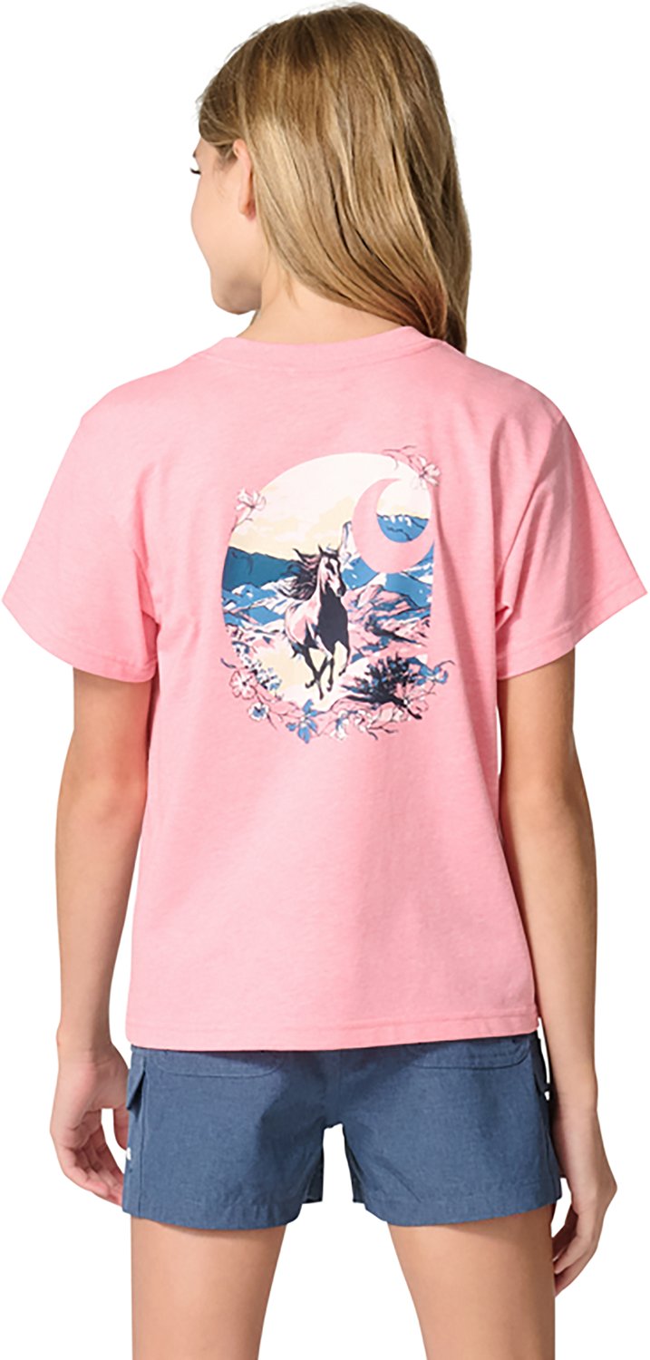 Carhartt Girls' Short Sleeve Running Wild T-Shirt - view number 2