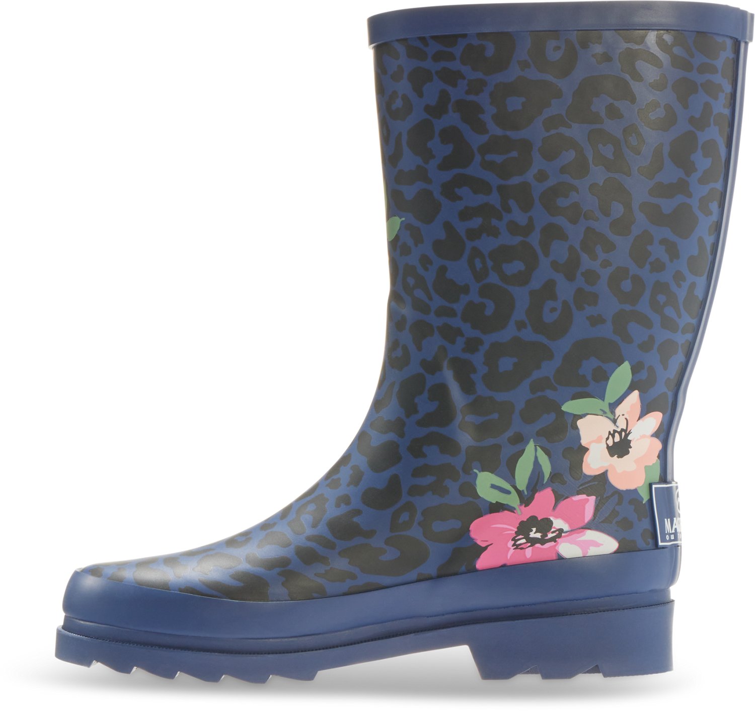 Magellan Outdoors Women's Cheetah Floral Rubber Boots - view number 2