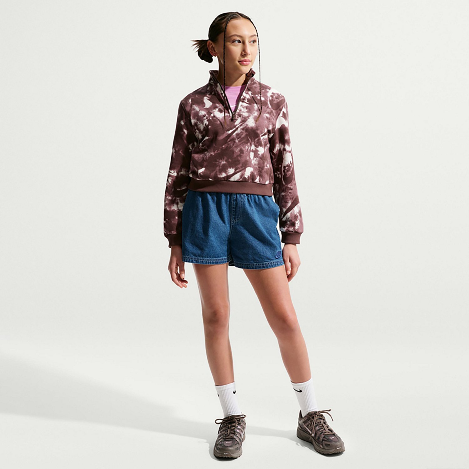 Nike Girls' Sportswear Club Fleece - view number 4