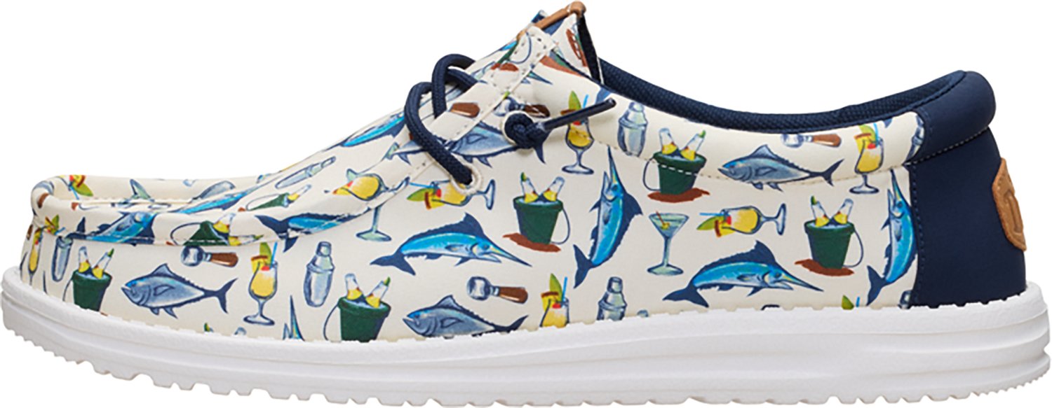HEYDUDE Men's Wally Fish Lure Funk Saltwater Shoes - view number 2