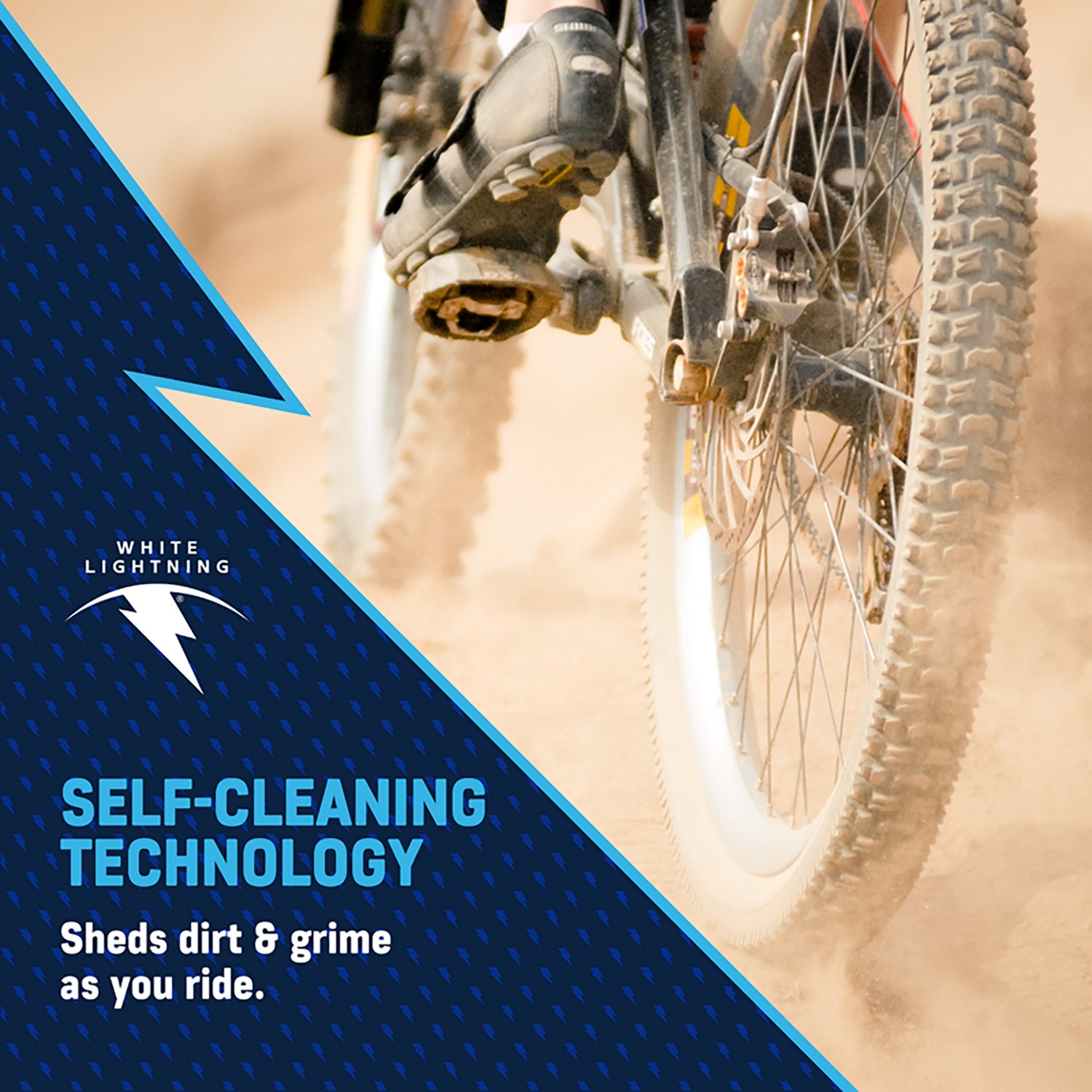 White Lightning Clean Ride 4 oz Self-Cleaning Bicycle Chain Lubricant - view number 2