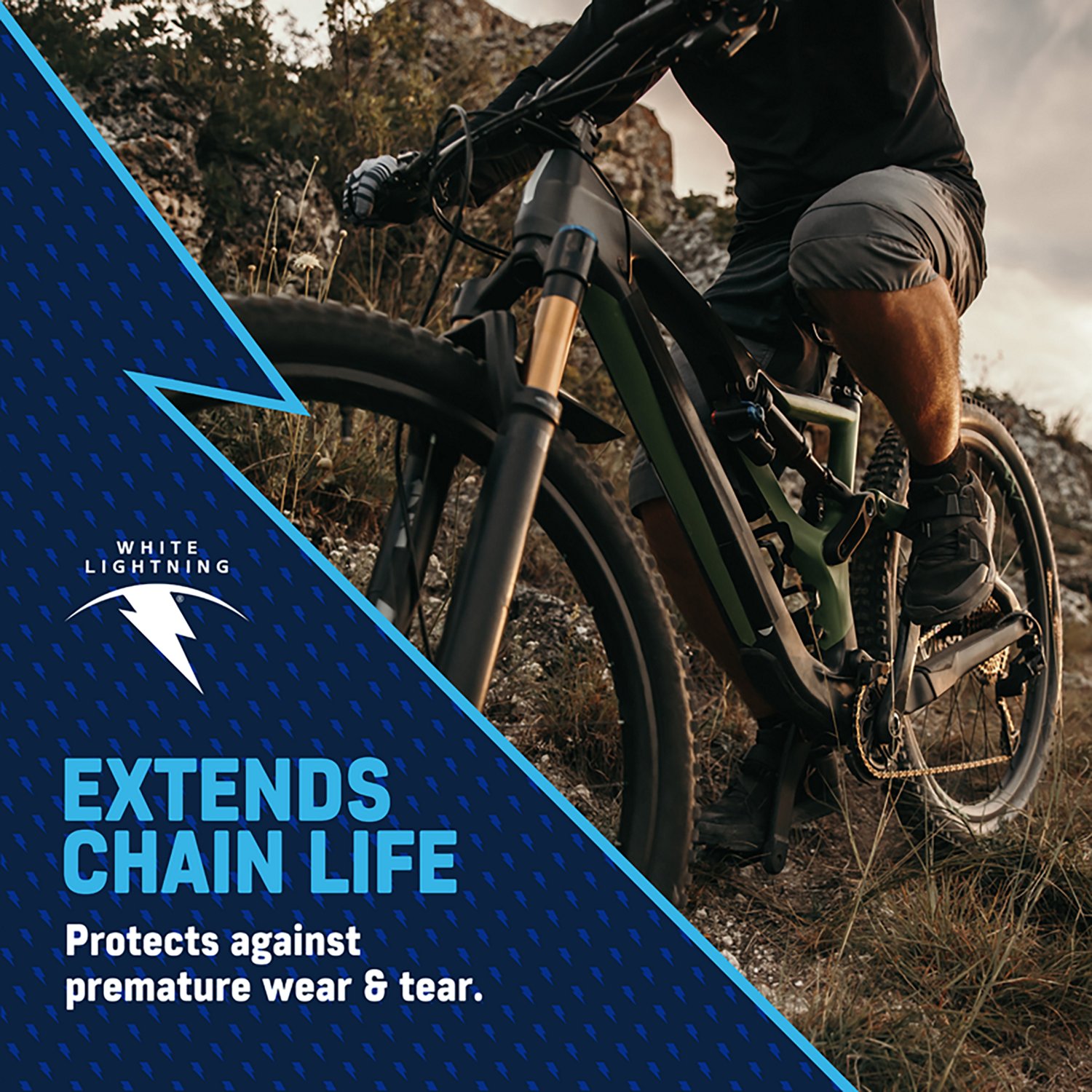 White Lightning Clean Ride 4 oz Self-Cleaning Bicycle Chain Lubricant - view number 5