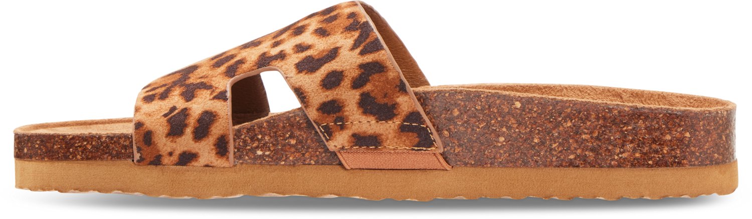 Freely Women's Cheetah Print One Band Slides - view number 2