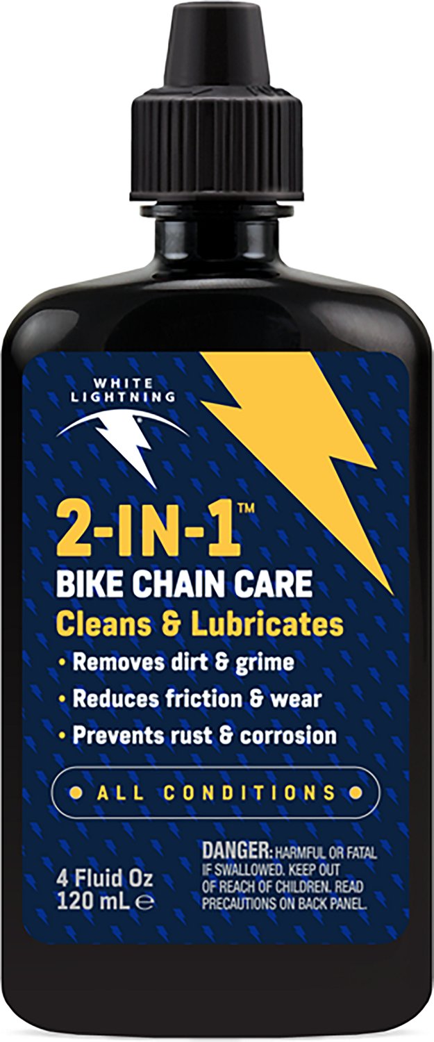 White Lighting 2-in-1 Fast & Easy 4 oz Bicycle Chain Lube