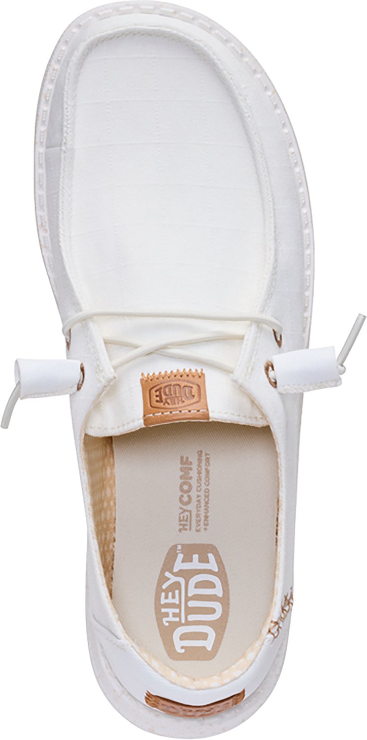 HEYDUDE Women's Wendy Core Chambray Shoes - view number 5