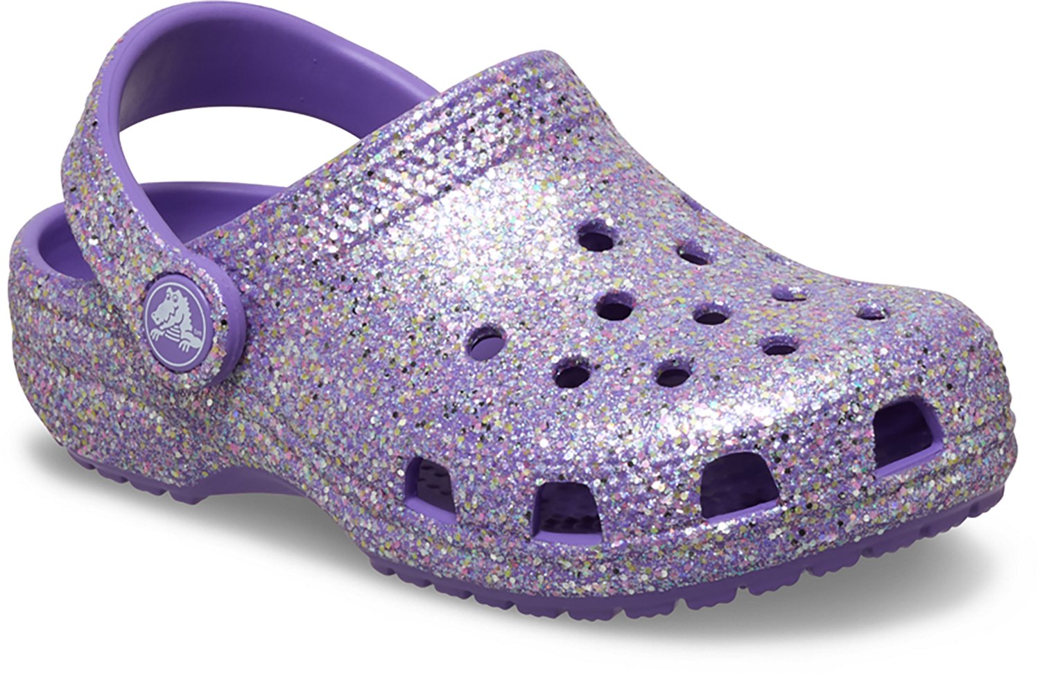 Crocs Kids' Fantasy Glitter Classic Clogs - view number 2