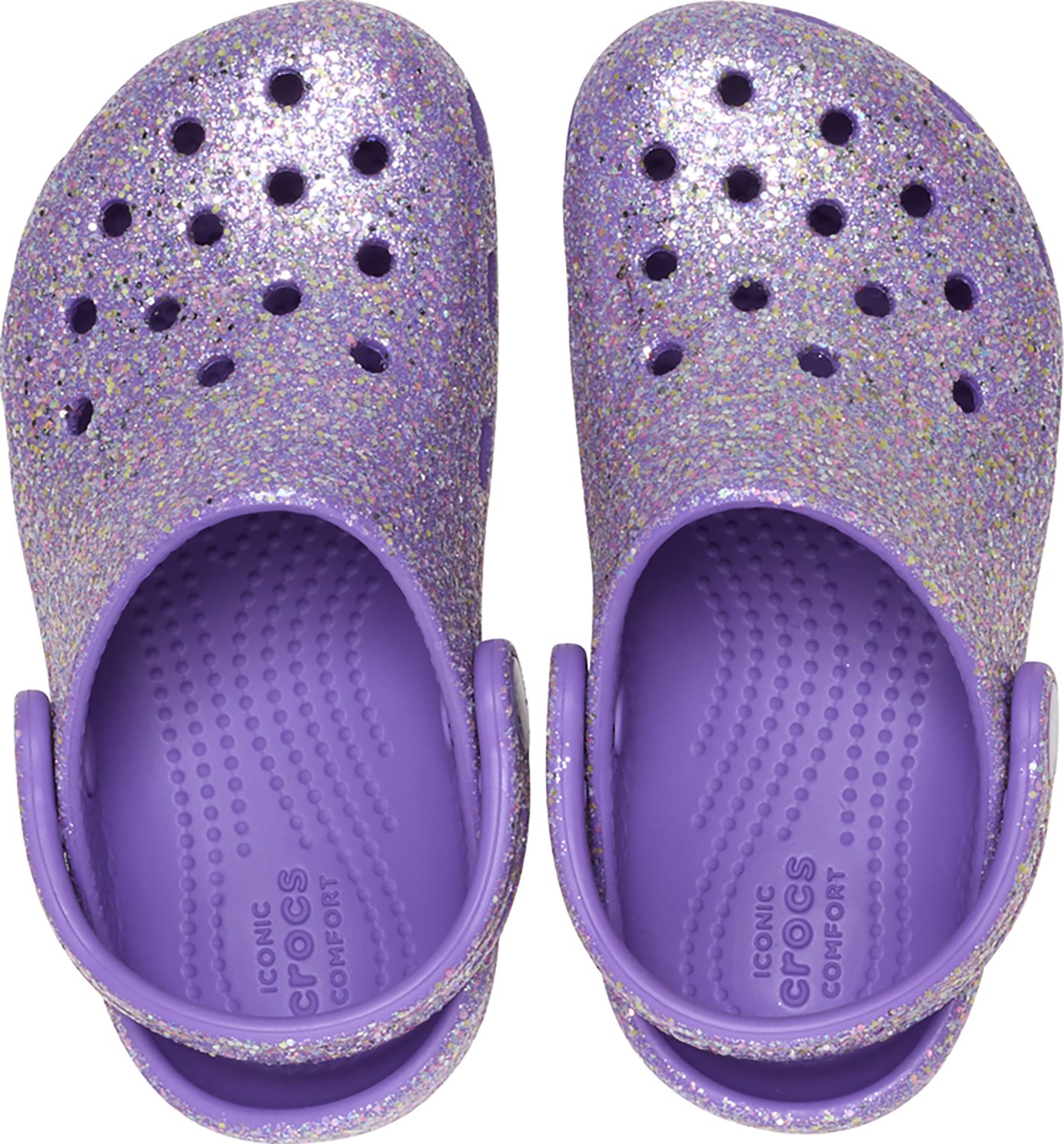 Crocs Kids' Fantasy Glitter Classic Clogs - view number 4