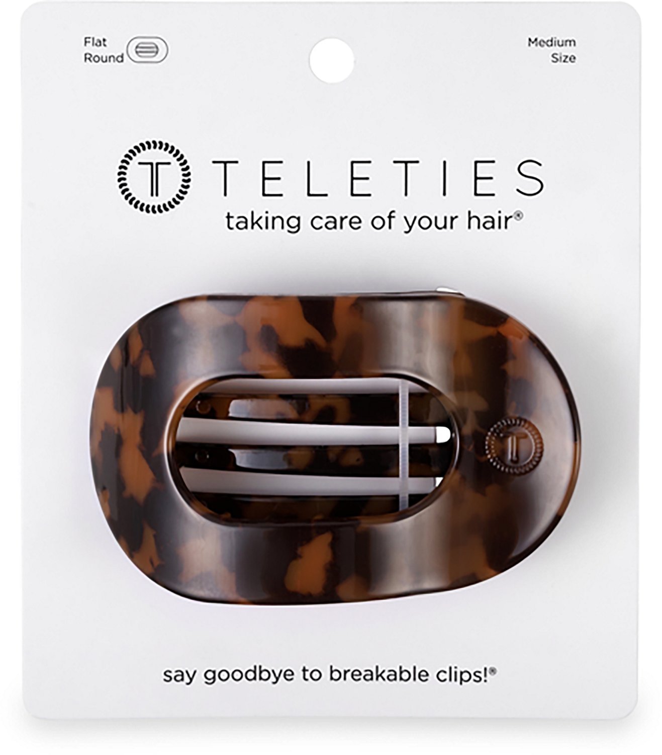 Teleties Medium Flat Round Clip - view number 2