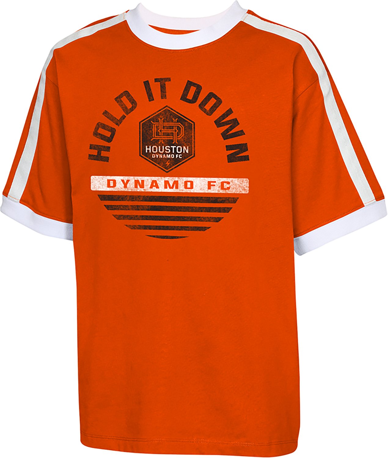 Outerstuff Boys’ Houston Dynamo FC Make It Count Ringer T-shirt - view number 2