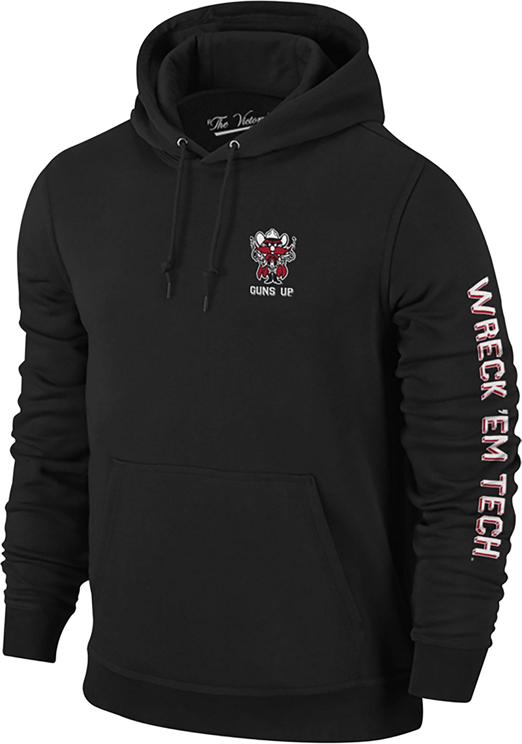 The Victory Men’s Texas Tech University Guns Up Wreck Em 3-Hit Hoodie - view number 2