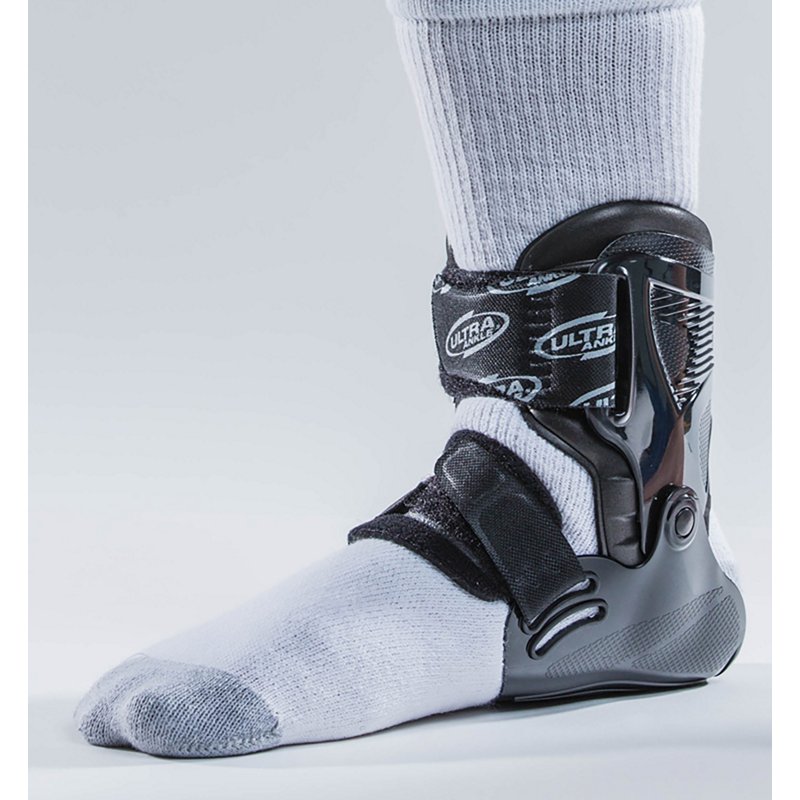 Tandem Ultra Ankle Ultra Zoom Ankle Brace, Small/Medium, Black