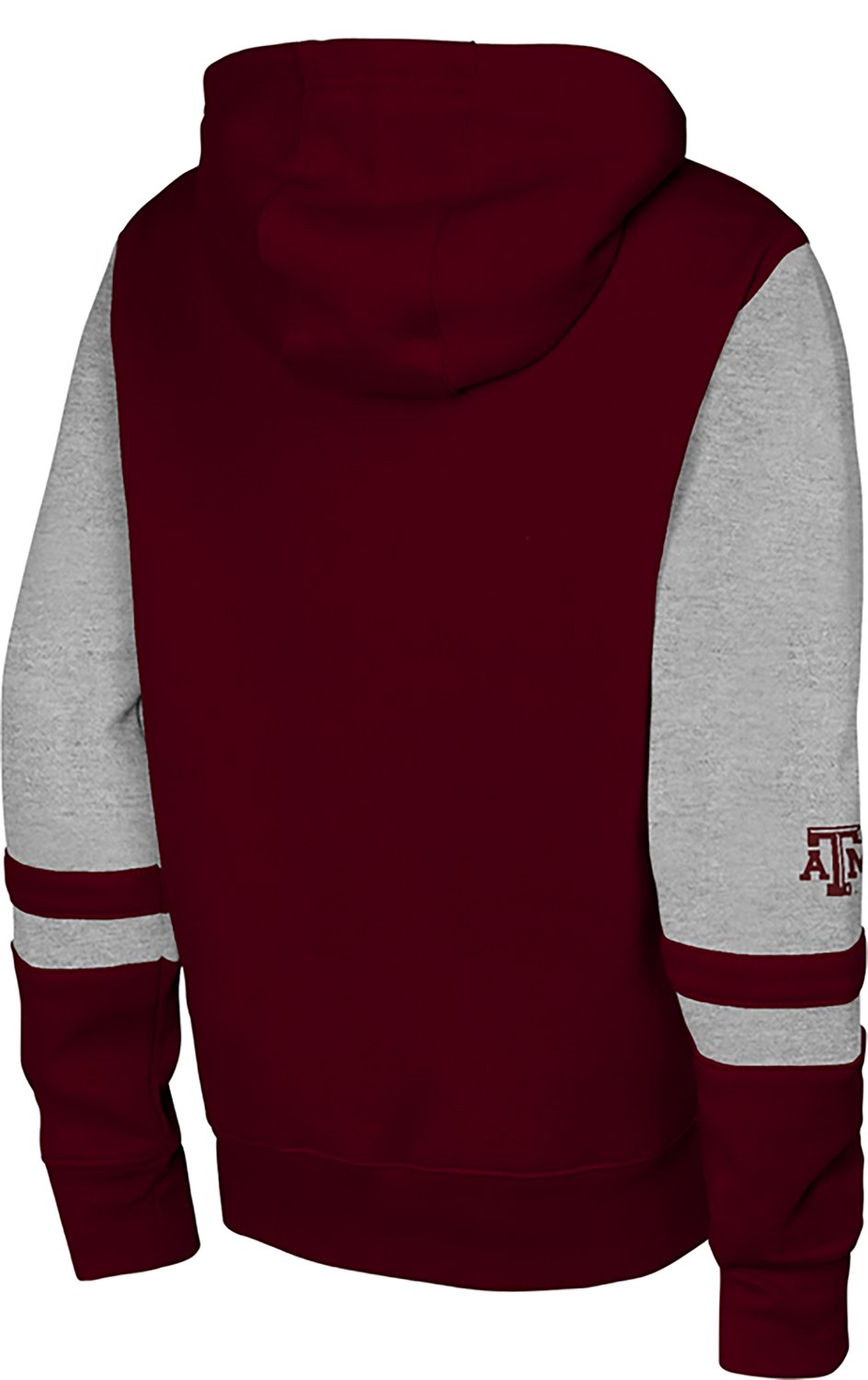 Outerstuff Boys' Texas A&M University Stadium Colorblock Full-Zip Hoodie - view number 3