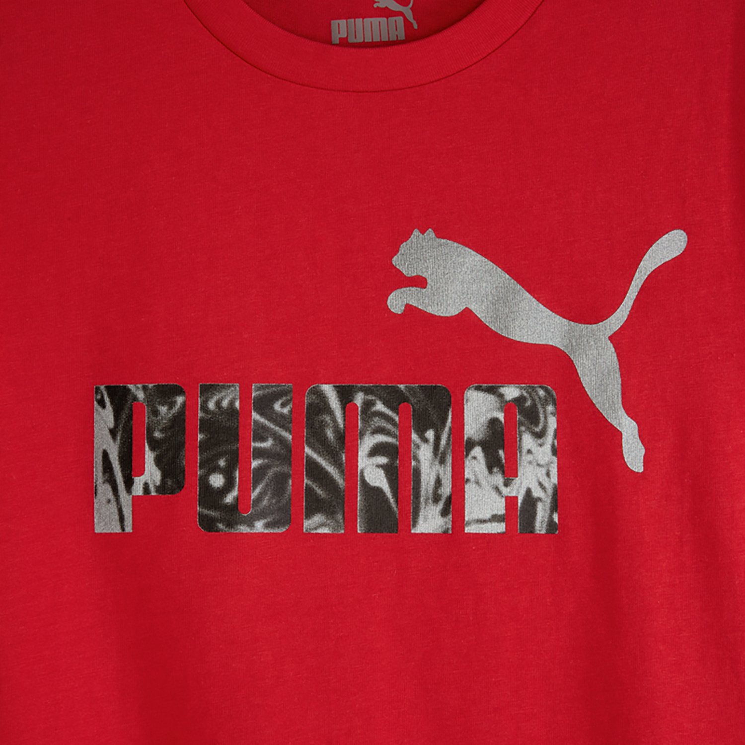 PUMA Boys’ Cotton Jersey GFX T-shirt - view number 5