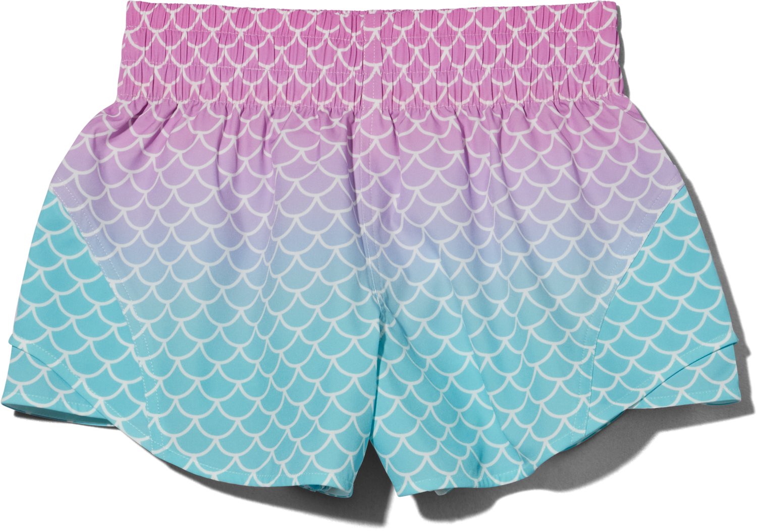 O'Rageous Girls' Mermaid Printed Flowy Boardshort