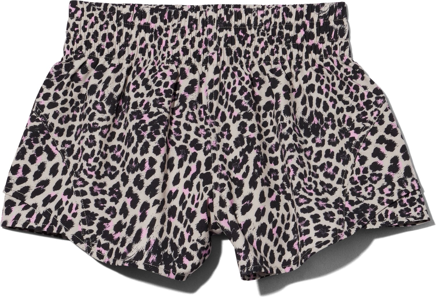 O'Rageous Girls' Charming Leopard Printed Flowy Board Shorts