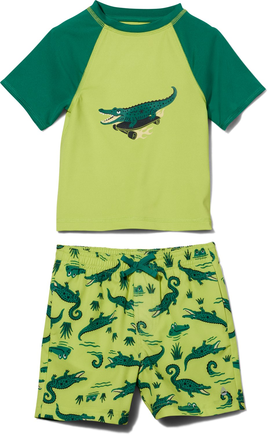 O'Rageous Toddler Boys' Sea Creature Rashguard Set