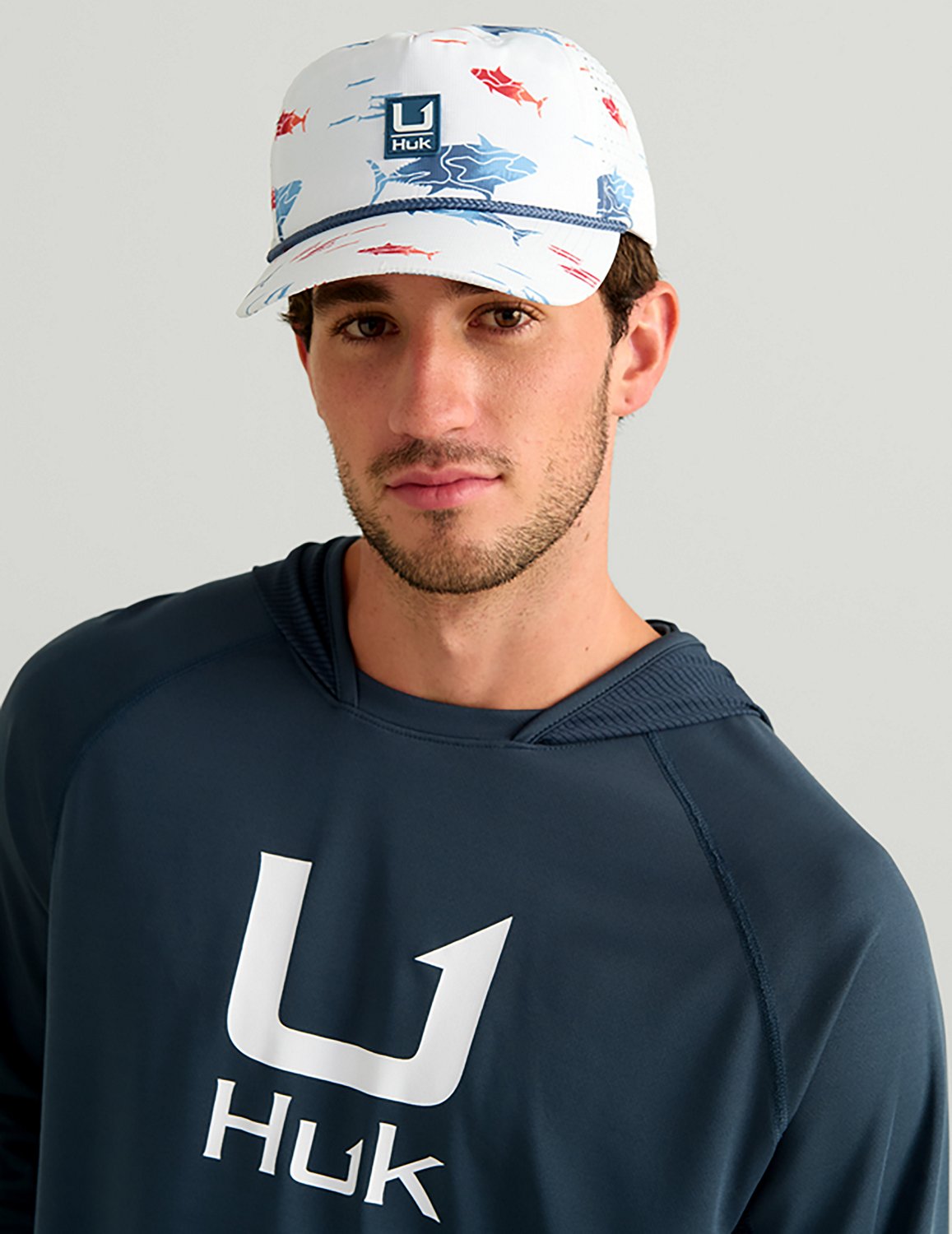 Huk Adults' Printed Performance Rope Cap