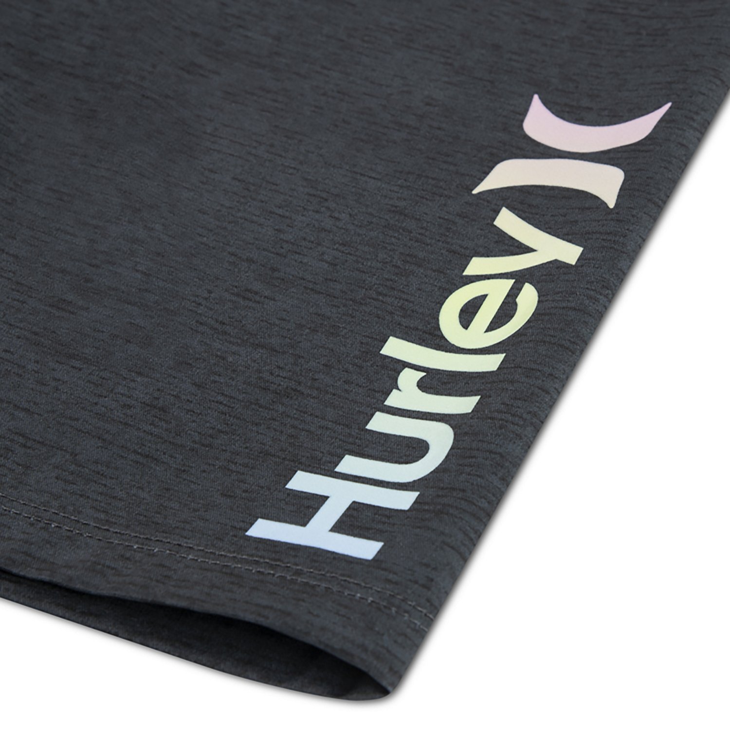 Hurley Boys' Printed Heather Pull On Swim Shorts - view number 2