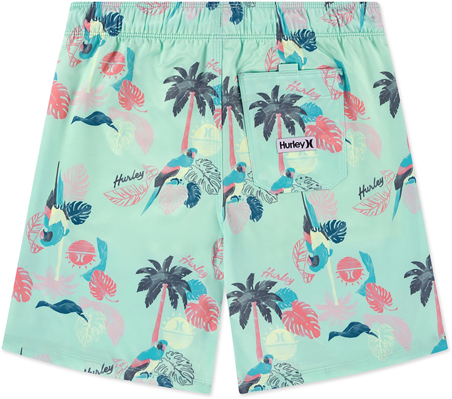 Hurley Boys' Parrot-Dise Pull On Swim Shorts - view number 4