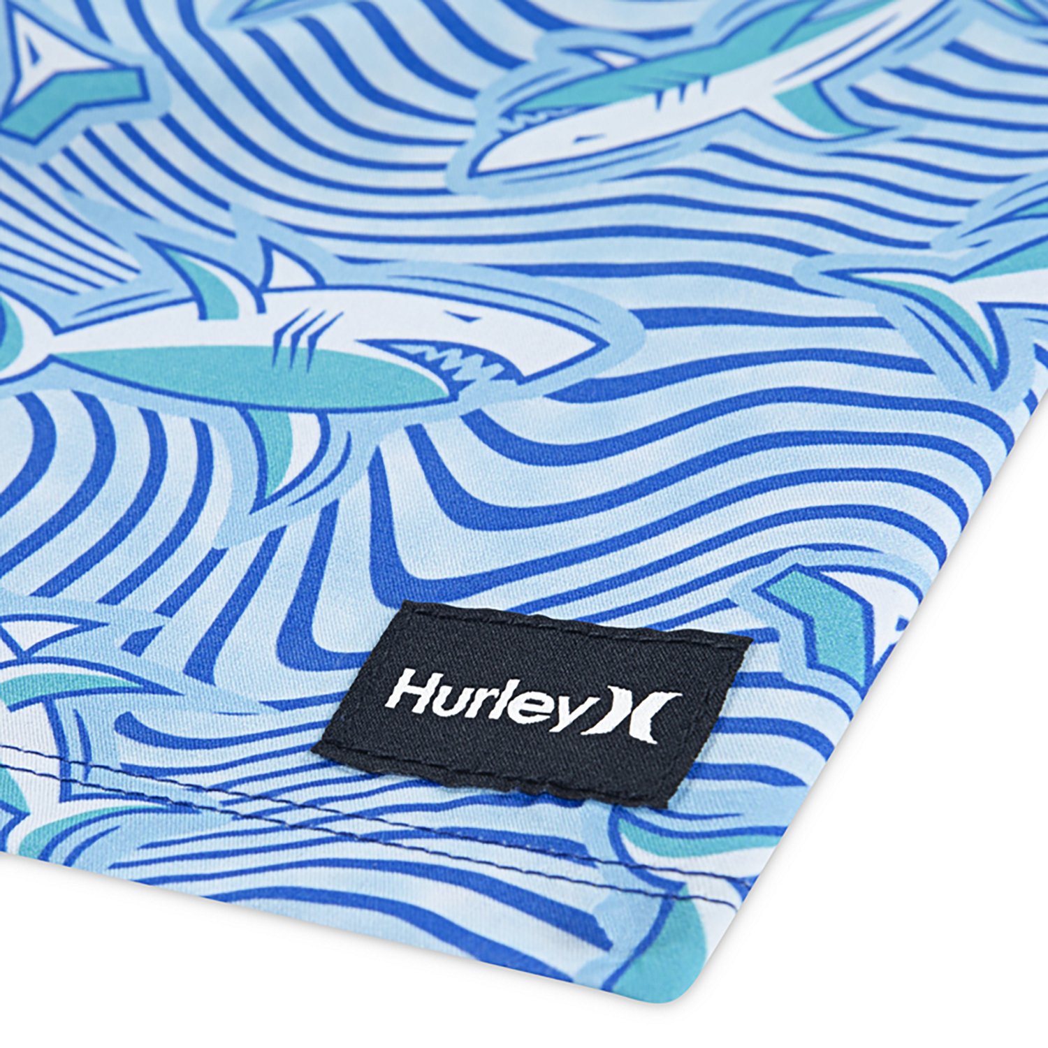 Hurley Boys' Dizzy Shark Pull On Swim Shorts - view number 2