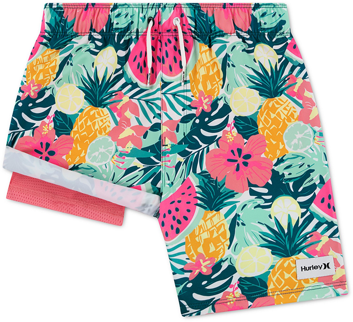 Hurley Boys' Fruit Print Pull On Swim Shorts - view number 3