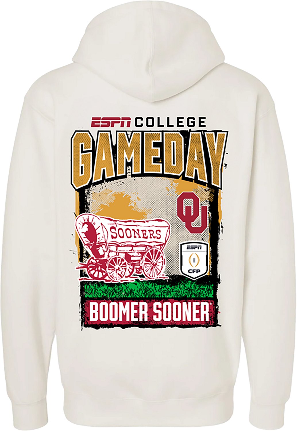Something Inked Men’s University of Oklahoma 2025 CFP Mascot Runner Hoodie