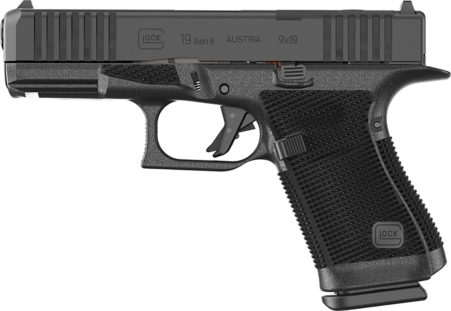 GLOCK 19 GEN6 9mm Compact 15-Round Pistol - view number 2