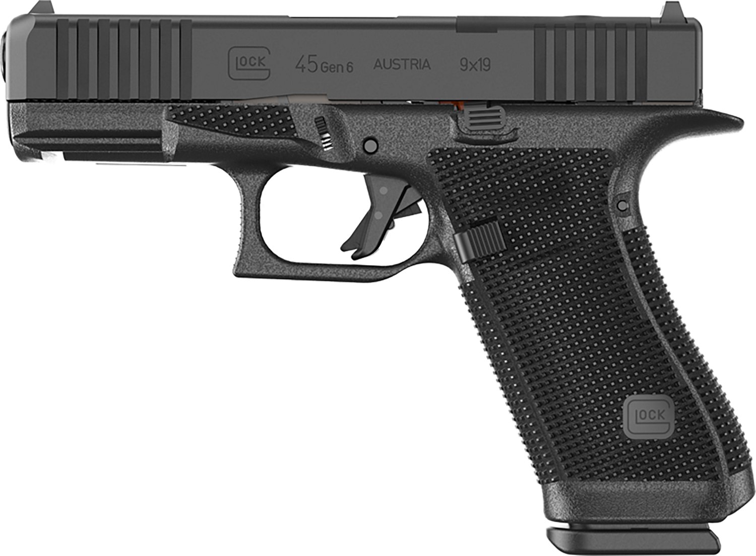 GLOCK 45 GEN6 9mm Compact 17-Round Pistol - view number 2