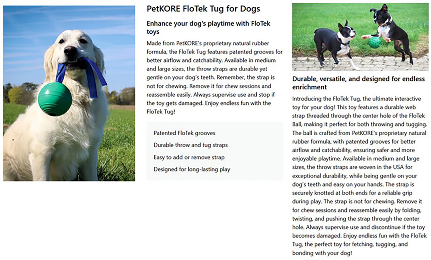 PetKORE FloTex Tug - view number 4