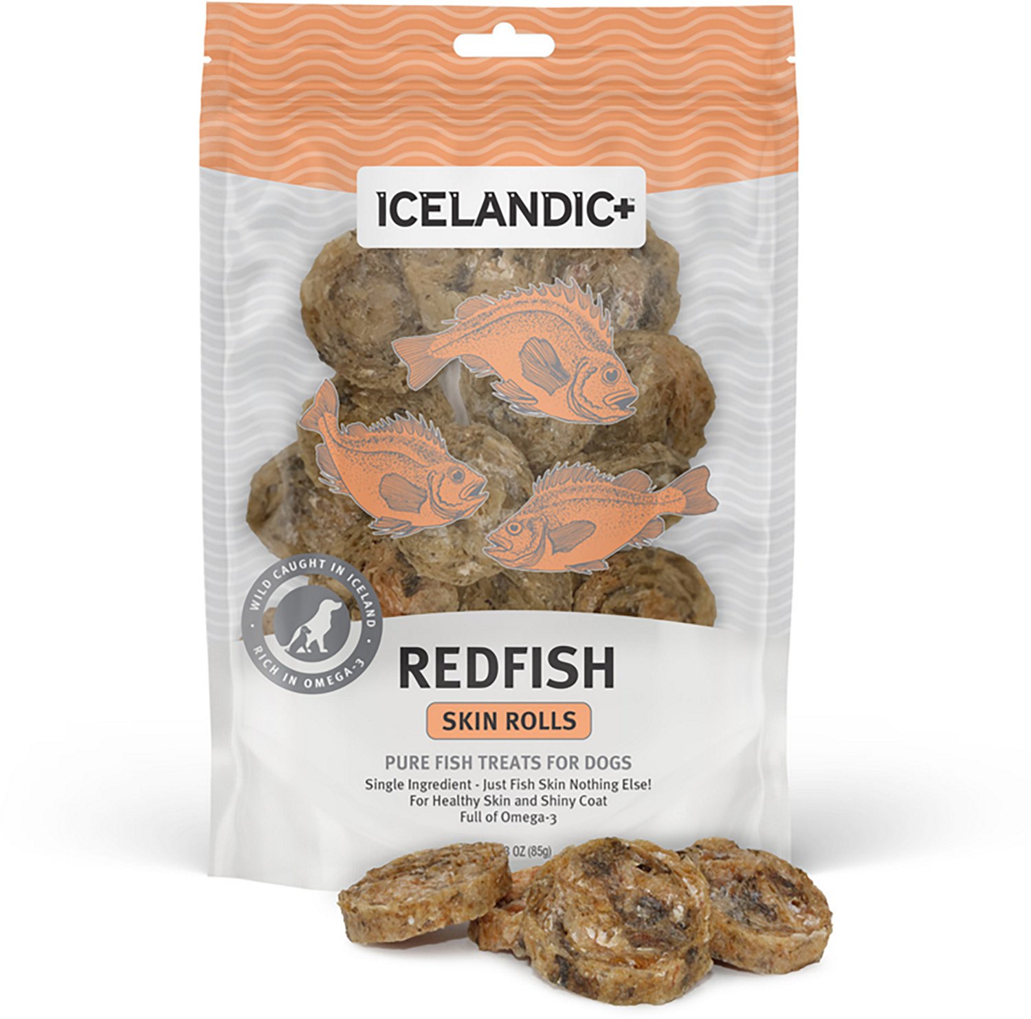 Icelandic+ 3 oz. Fish Skin Rolls Treats - view number 6