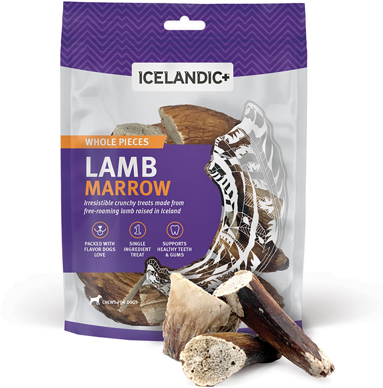Icelandic+ 4 oz. Marrow Whole Pieces Dog Chew - view number 6