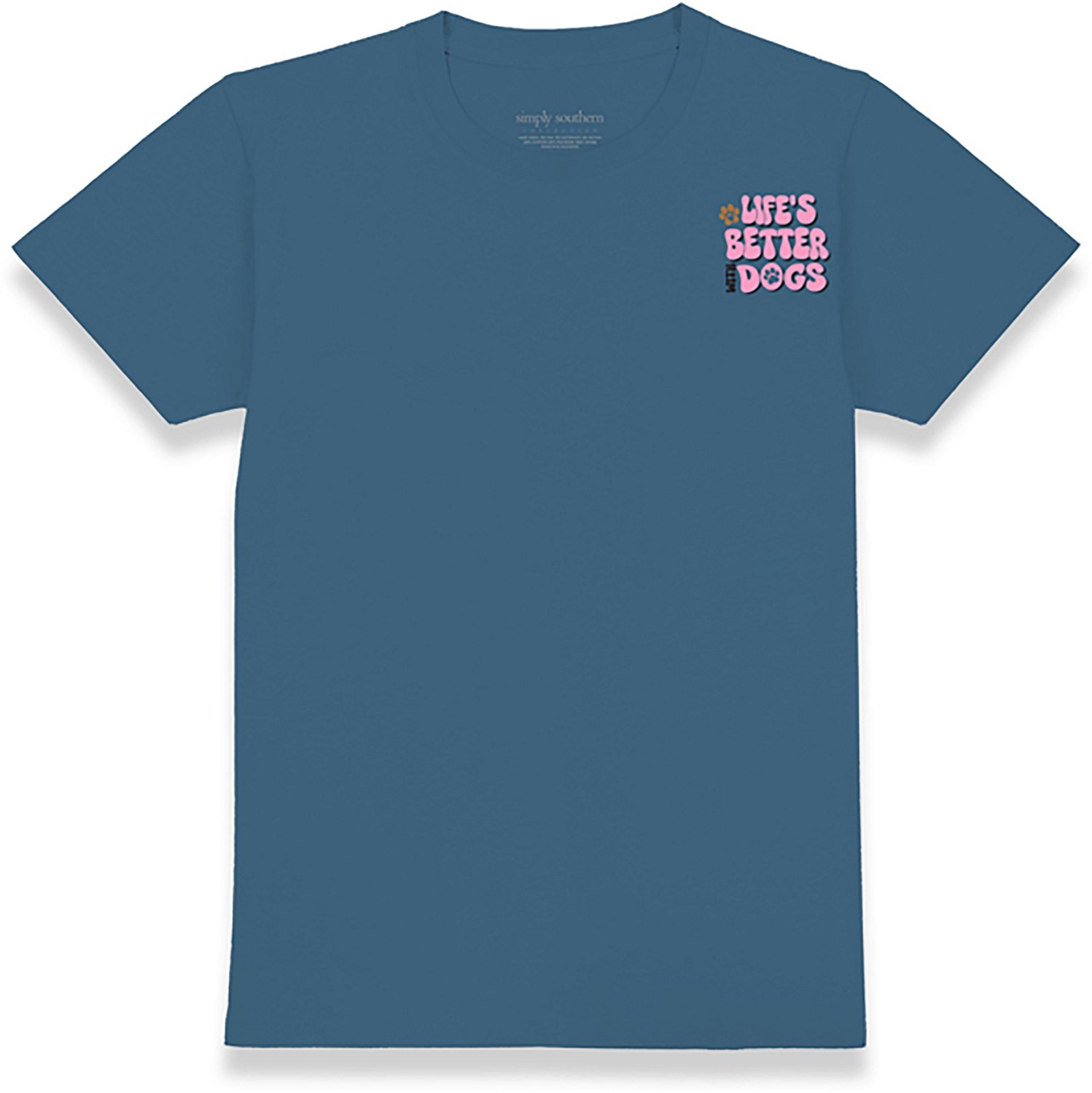 Simply Southern Women's Better Dogs Short Sleeve T-shirt - view number 3