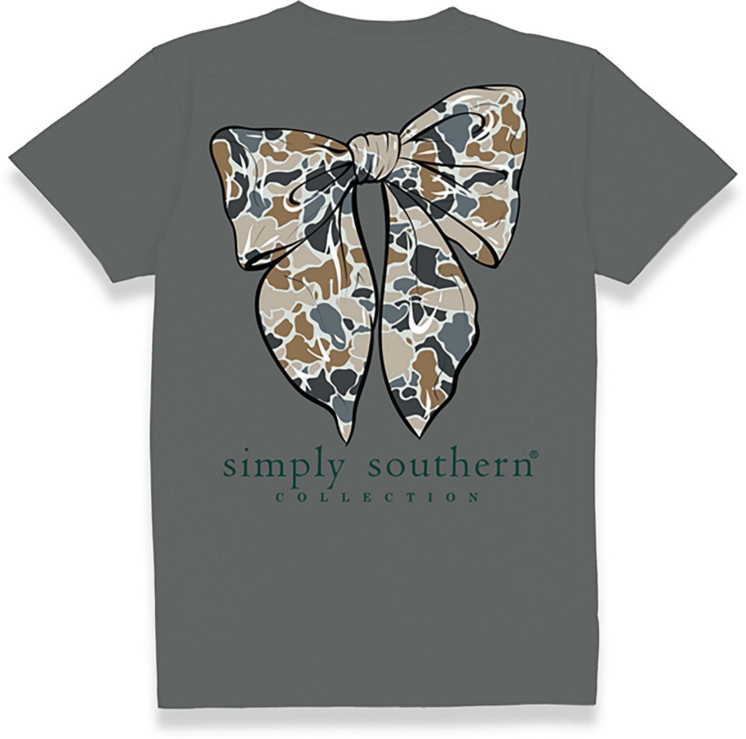 Simply Southern Women's Camo Bow Short Sleeve T-shirt - view number 2
