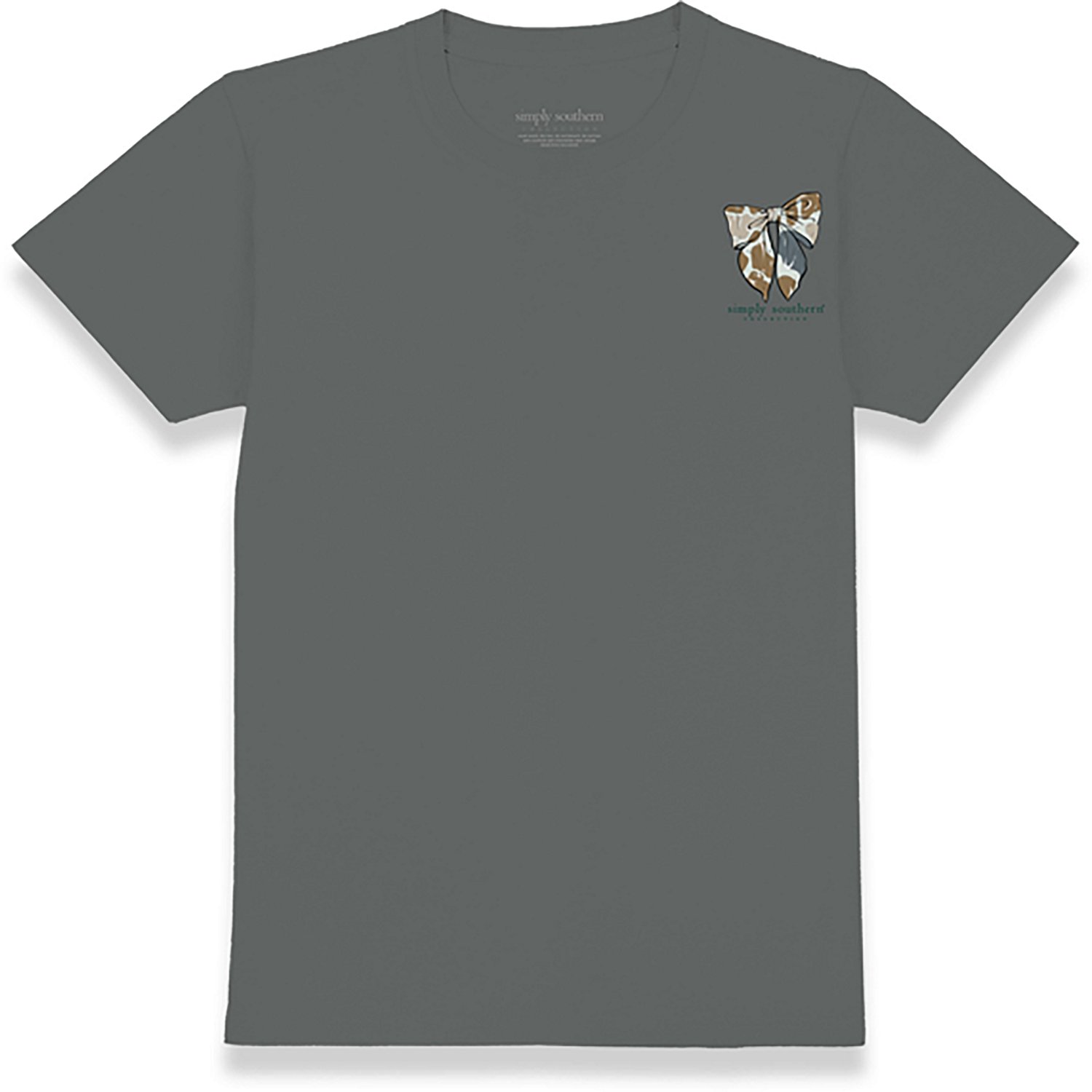 Simply Southern Women's Camo Bow Short Sleeve T-shirt - view number 3