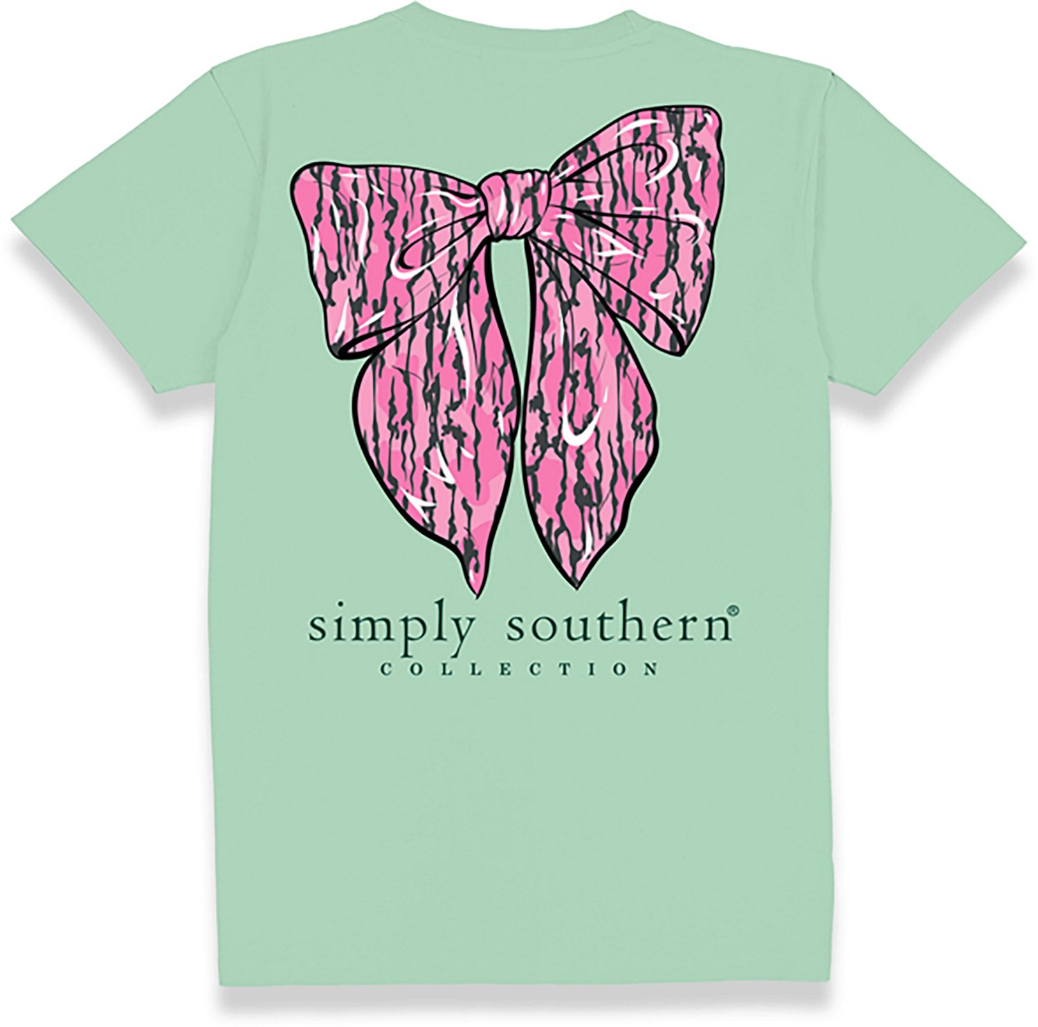 Simply Southern Women's Camo Bow Short Sleeve T-shirt - view number 2