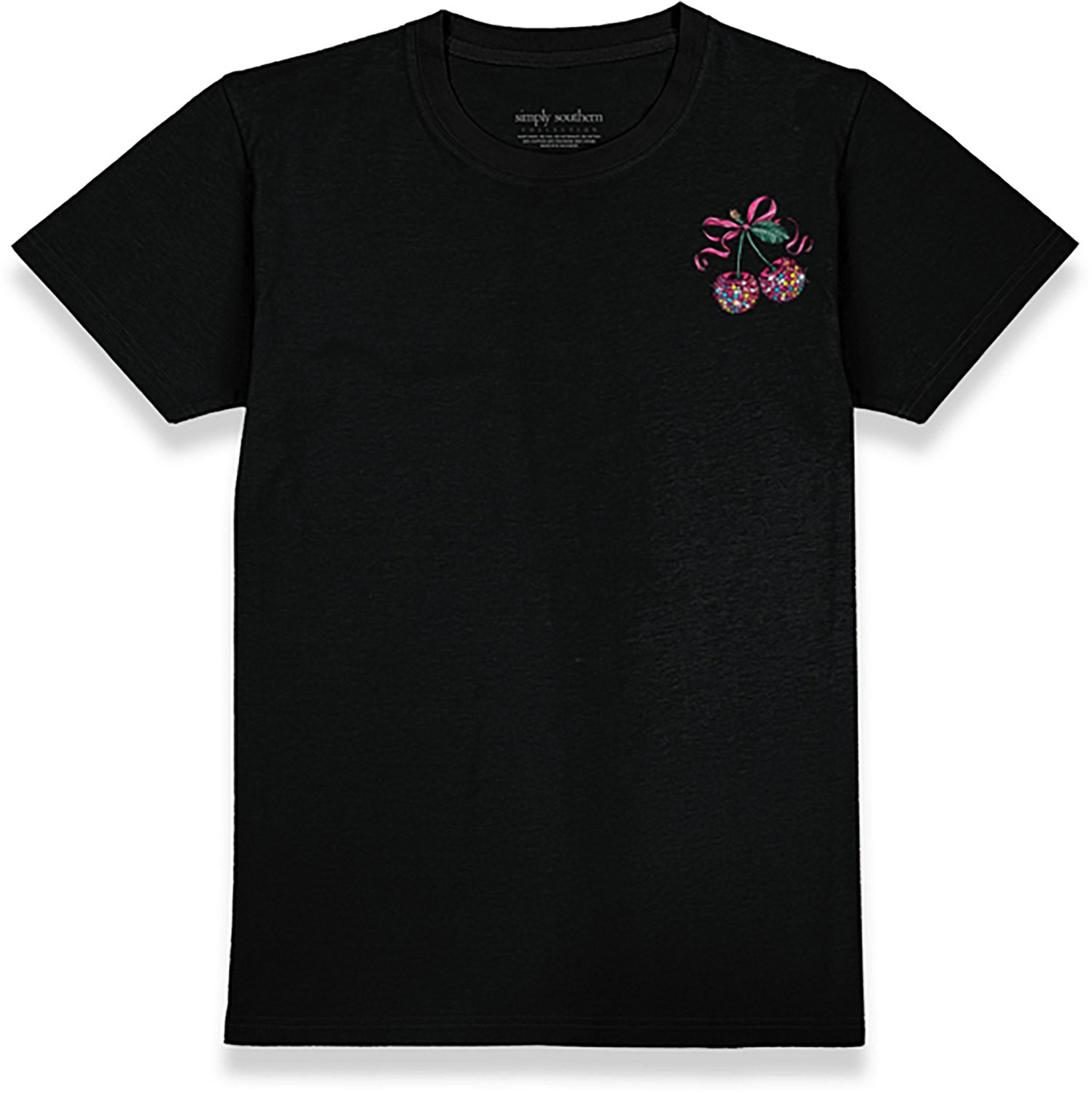 Simply Southern Women's Cherry Short Sleeve T-shirt - view number 3