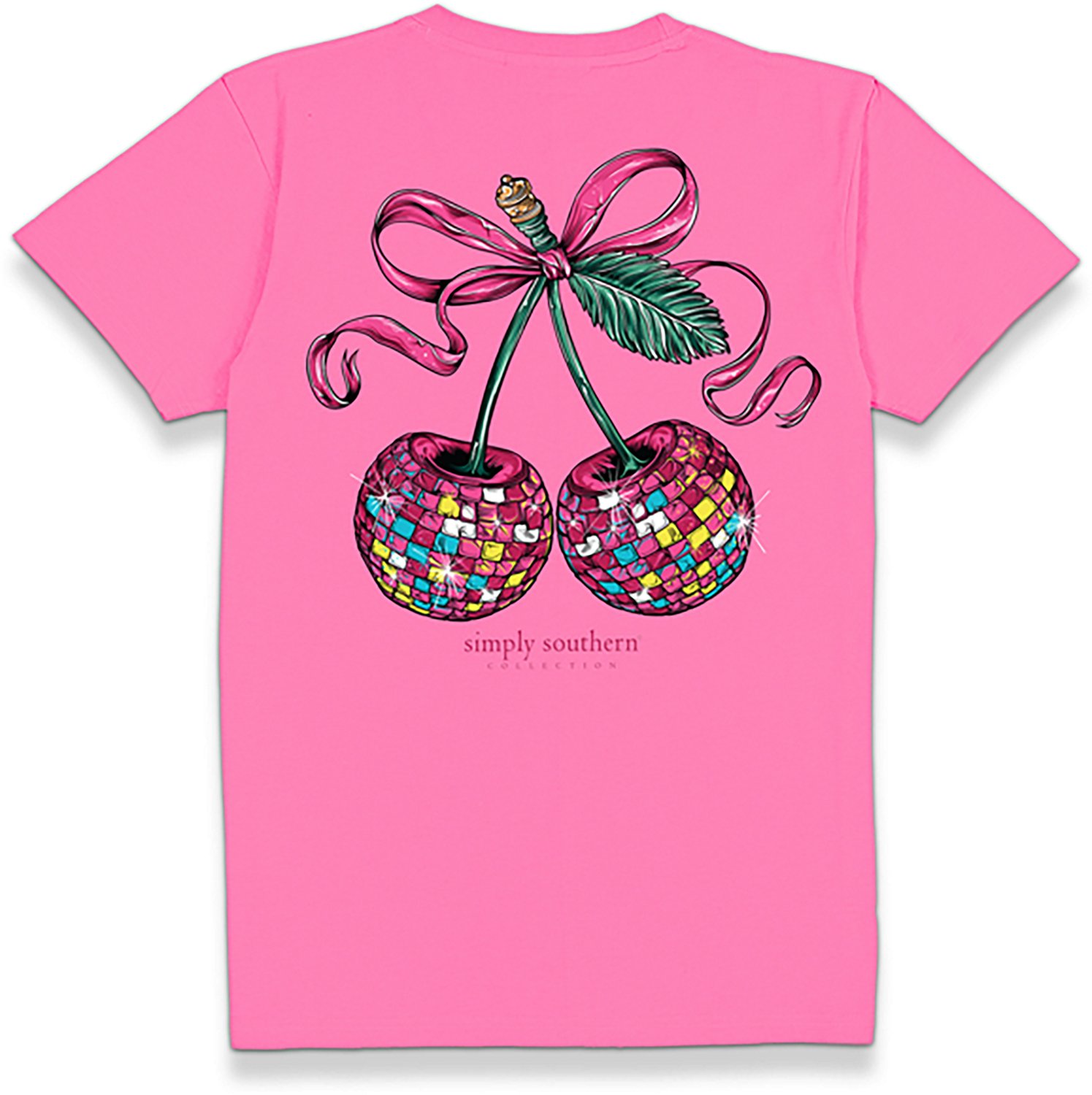 Simply Southern Women's Cherry Short Sleeve T-shirt - view number 2