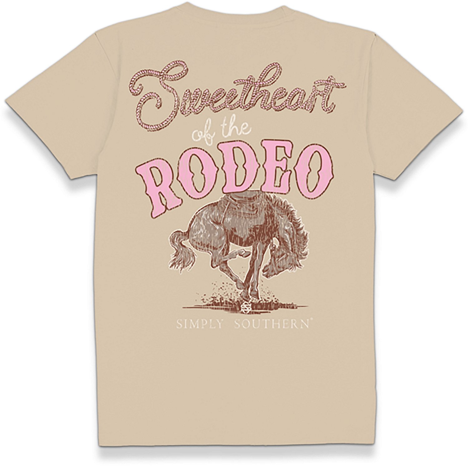 Simply Southern Women's Rodeo Sweetheart Short Sleeve T-shirt - view number 2
