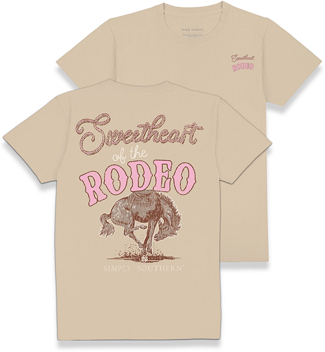 Simply Southern Women's Rodeo Sweetheart Short Sleeve T-shirt - view number 4