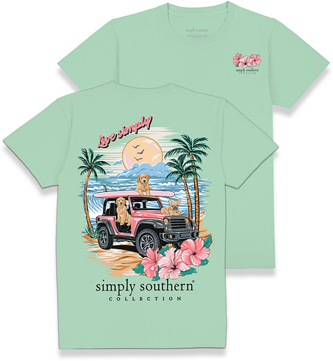 Simply Southern Women's Simply Beach Short Sleeve T-shirt - view number 3