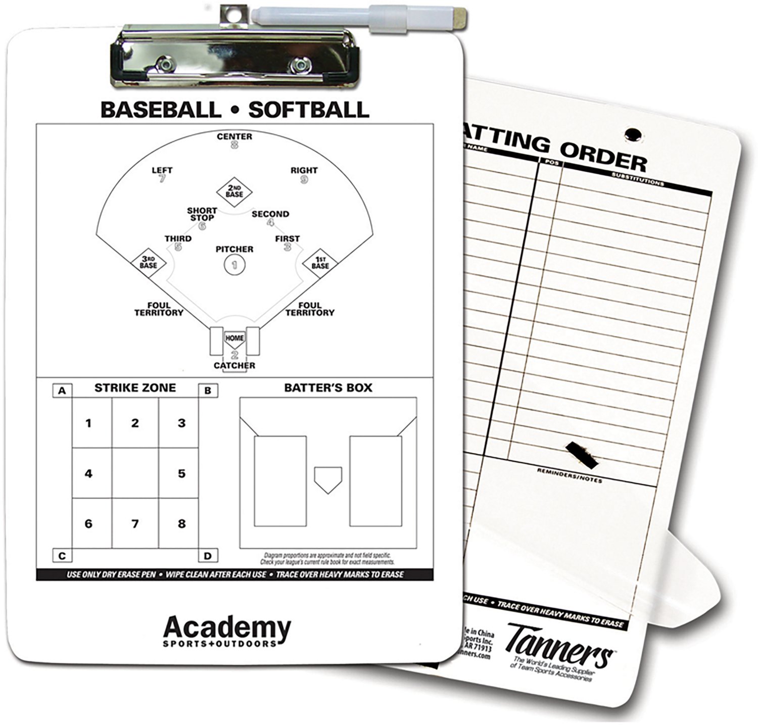 Academy Sports + Outdoors Baseball Clipboard