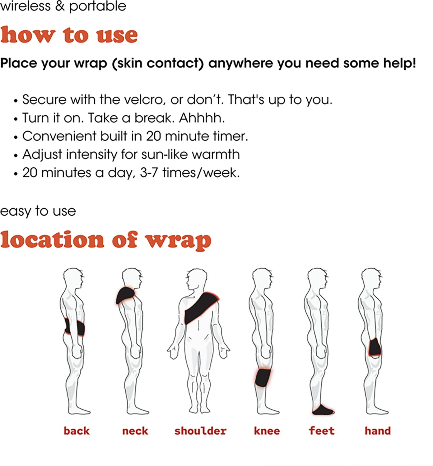 Fringe Small Red Light Therapy Wrap - view number 4