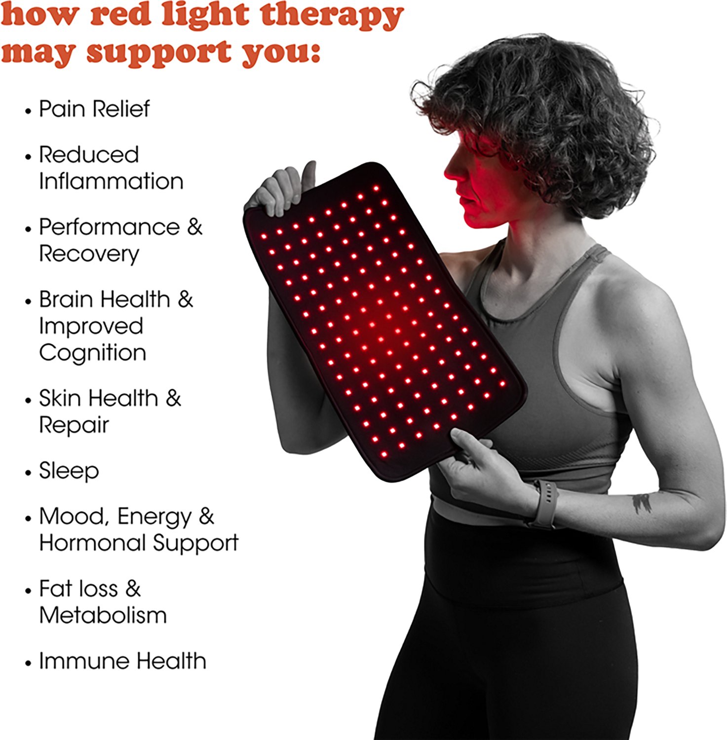 Fringe Small Red Light Therapy Wrap - view number 6