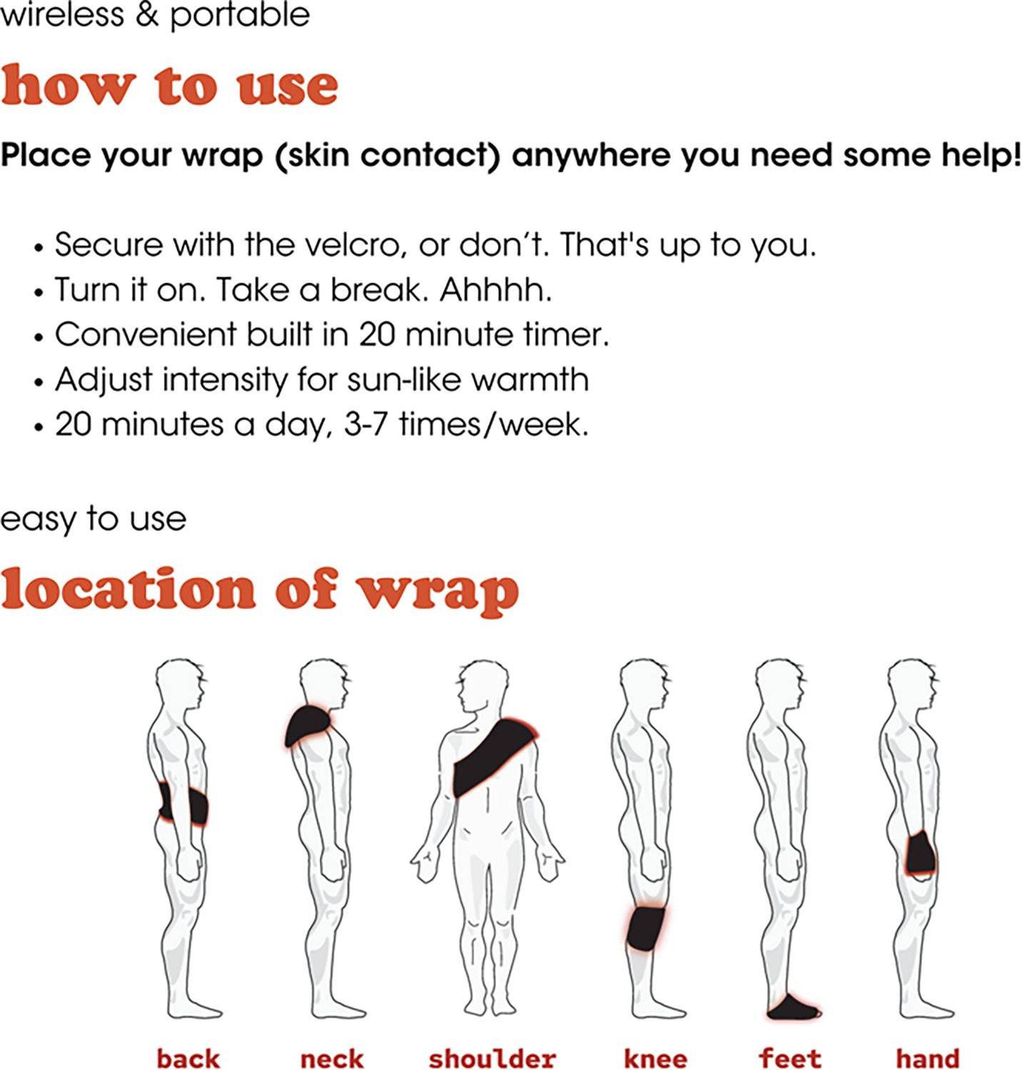 Fringe Extra Long Red Light Therapy Wrap - view number 3