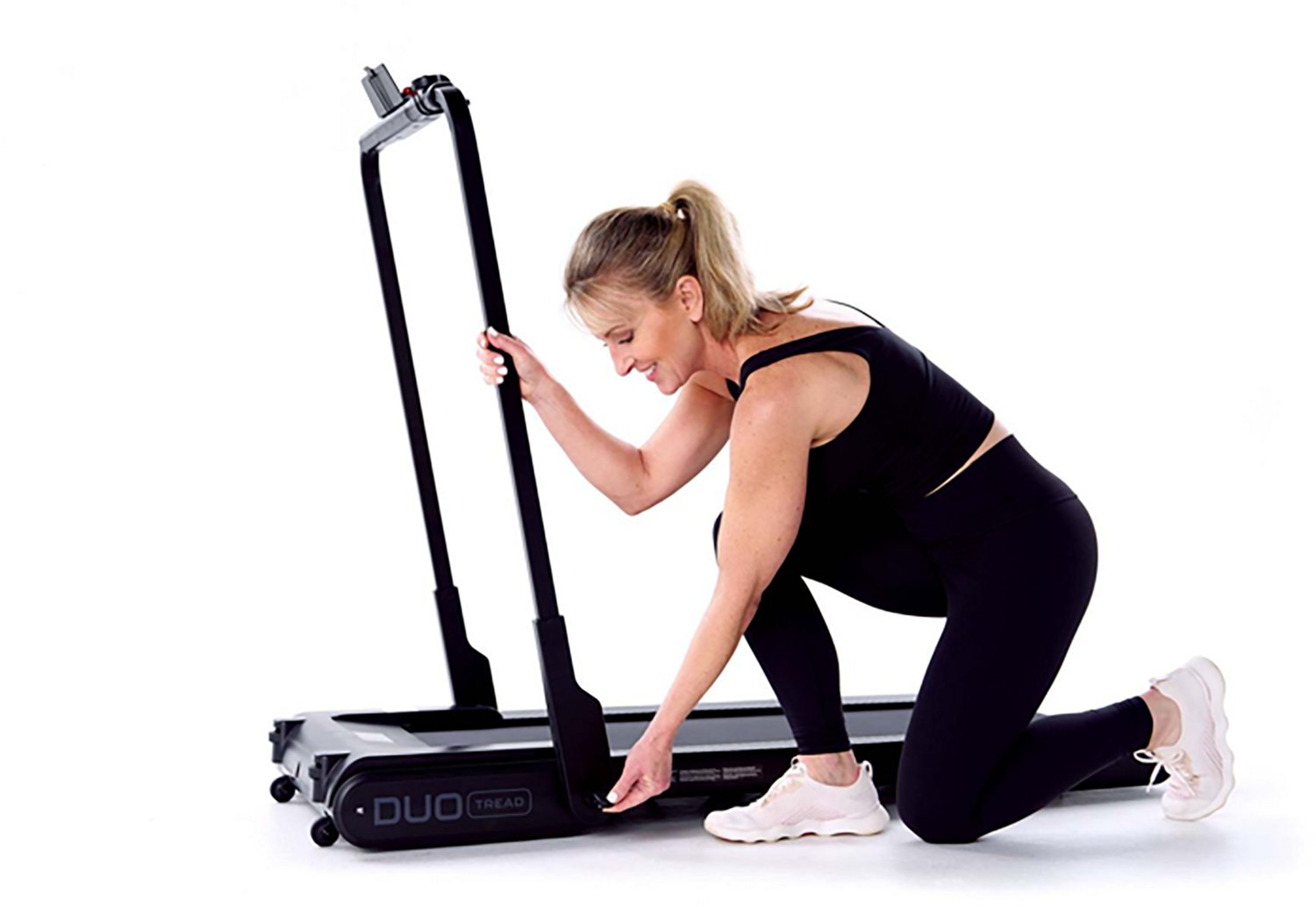 Echelon DuoTread Multi-Speed Folding Treadmill for Walking and Running with Manual Incline - view number 3