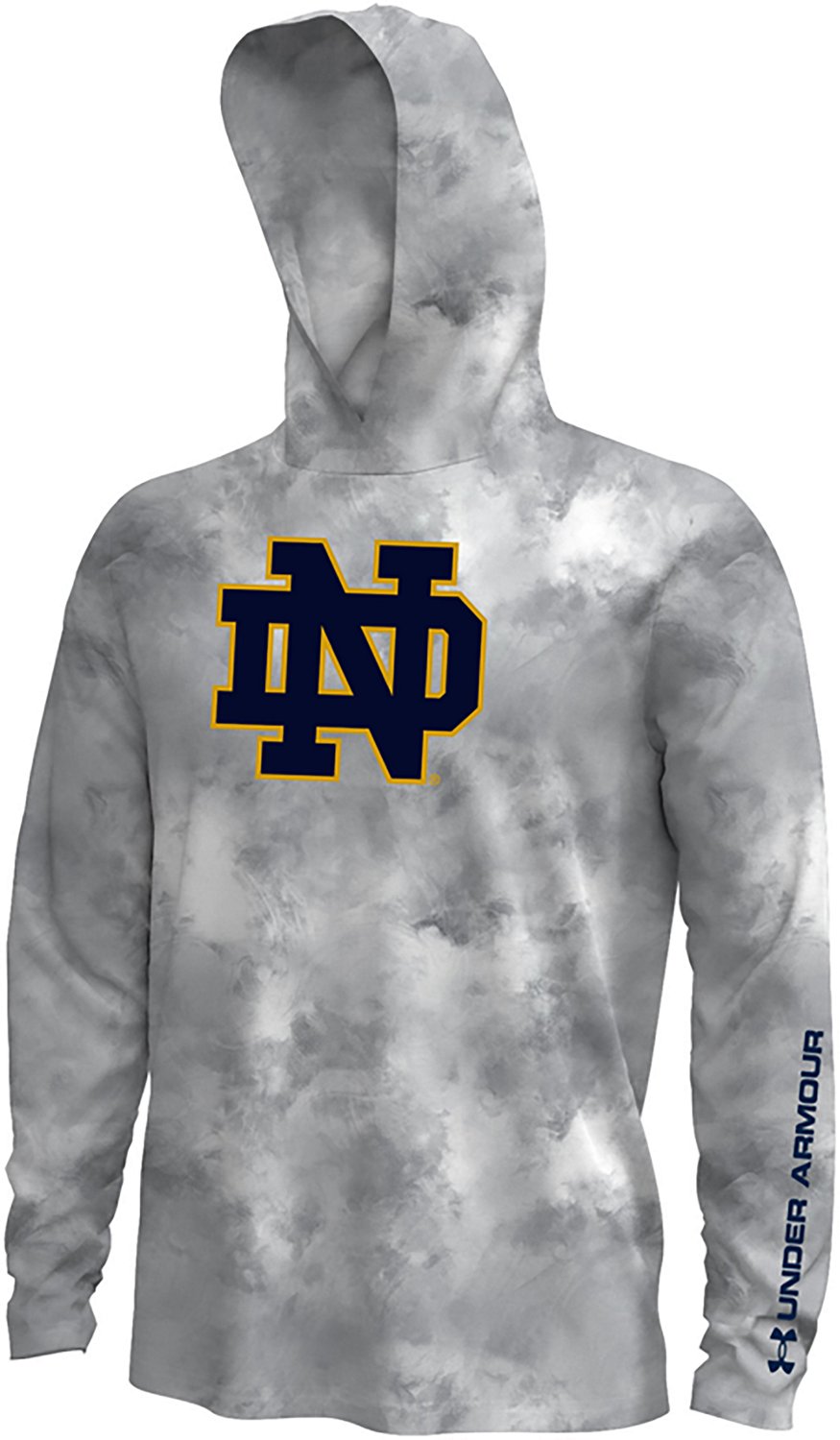 Under Armour Men’s University of Notre Dame Primary Logo Gameday Armourfuse Hoodie