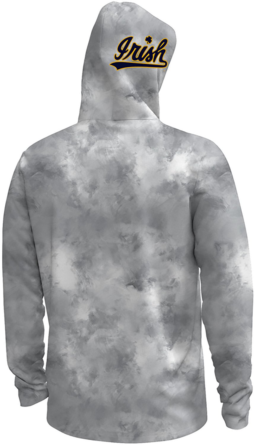 Under Armour Men’s University of Notre Dame Primary Logo Gameday Armourfuse Hoodie - view number 2