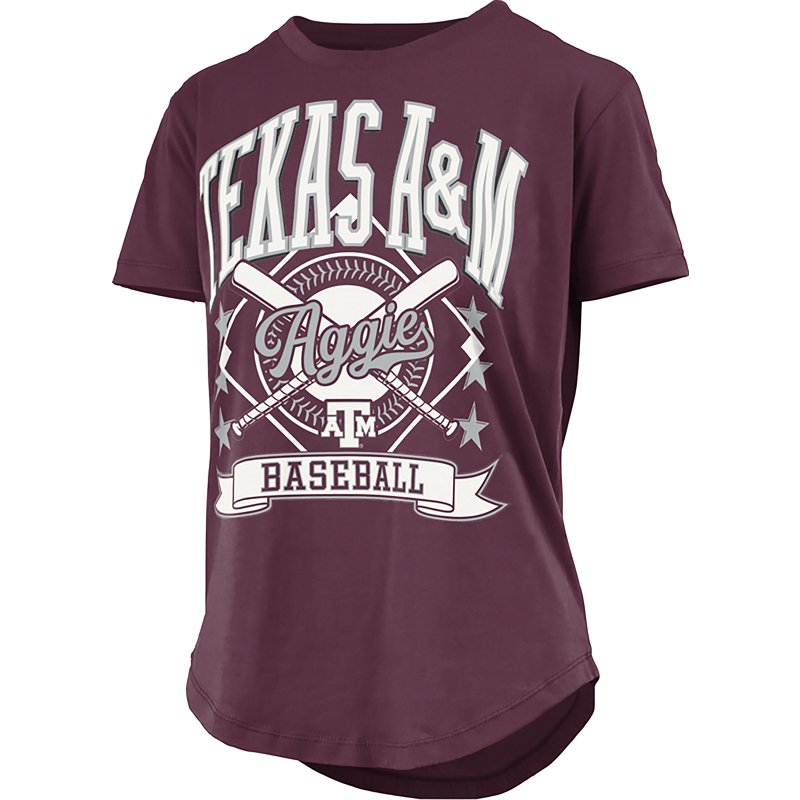 Pressbox Women's Texas A&M University Uecker Baseball Irvine Top
